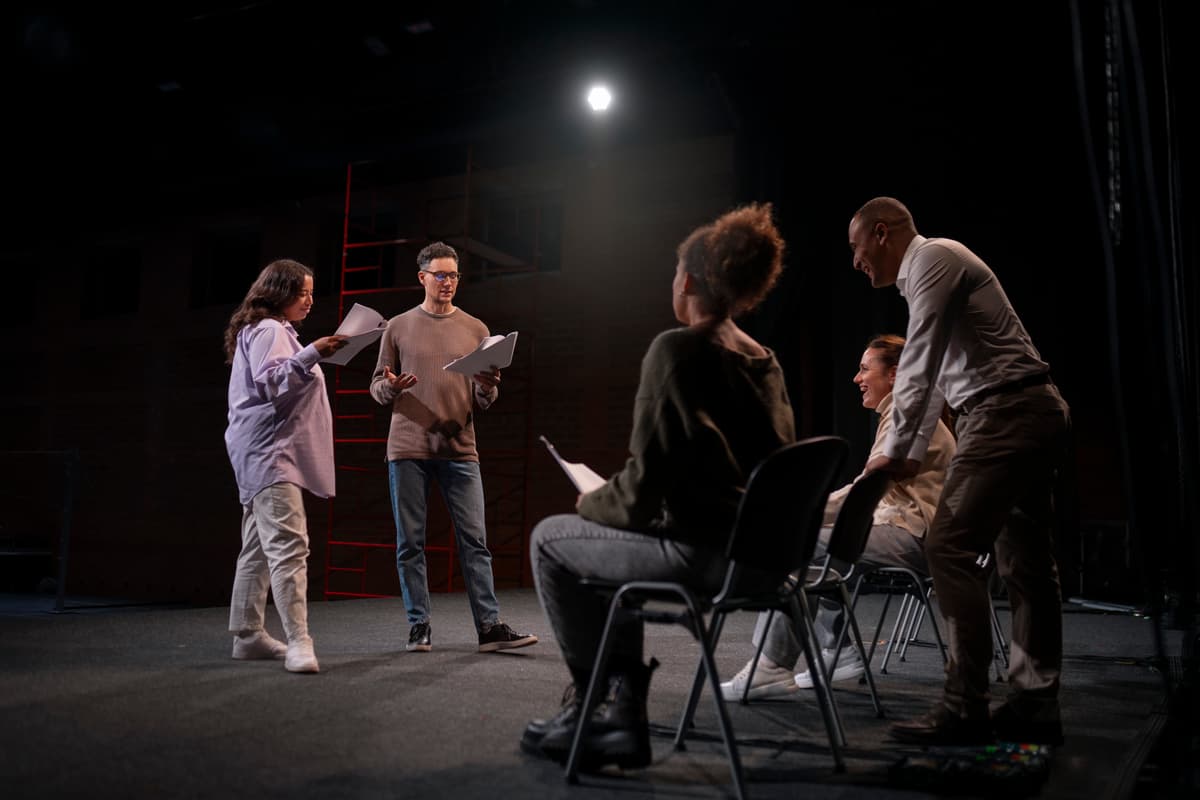 Stage de théâtre
